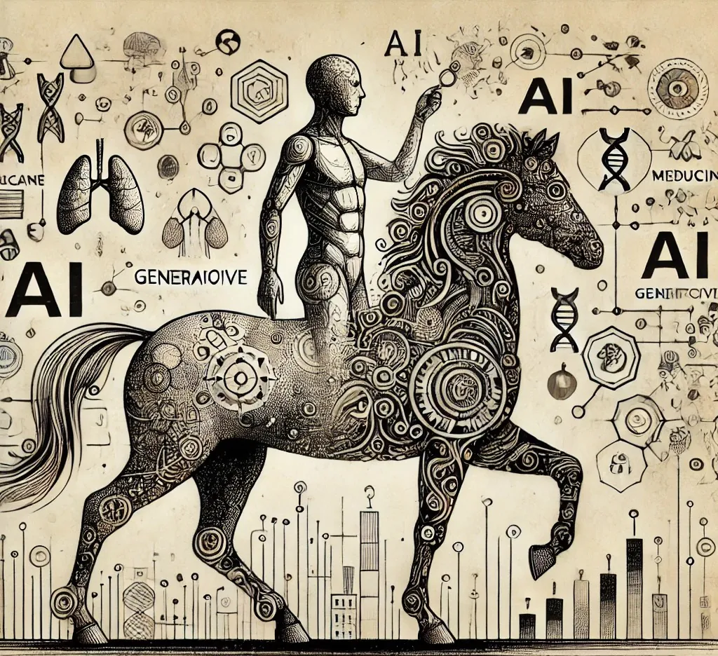 Inteligência Artificial Generativa e o Centauro da IA